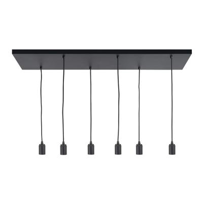 Highlight Plafondplaat 6 lichts L 100 x B 35 cm met snoer en fittingen Highlight Plafondplaat 6 lichts L 100 x B 35 cm met snoer en fittingen