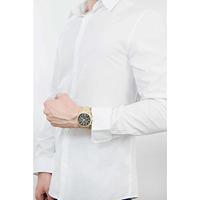 Michael Kors MK8286 Horloge Lexington staal goudkleurig-zwart 45 mm - thumbnail