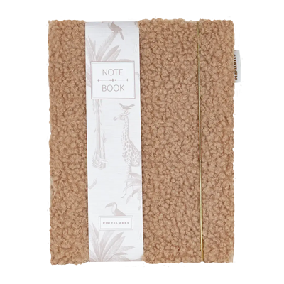 Pimpelmees Notitieboek Mono Teddy Warm Nude