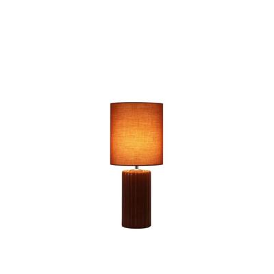 Searchlight Oranje tafellampGroove keramisch - EU22353OR