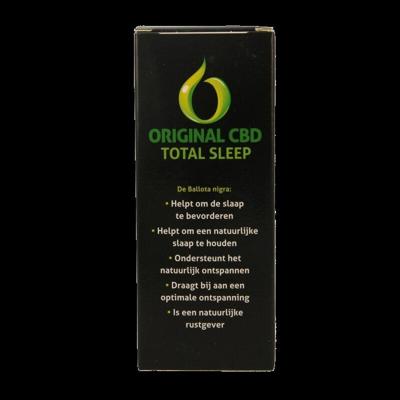 Original CBD CBD Total Sleep Original CBD CBD Total Sleep