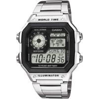 Unisex horloge Casio Bruni Basics-Clear 4054274791979 Zwart Zilverkleurig - thumbnail