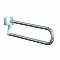 Opklapbare toiletbeugel - RVS | Lengte: 80 cm | Toiletsteun | WC Steun | PR50950-80 - thumbnail