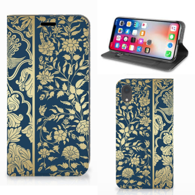 Apple iPhone Xr Smart Cover Beige Flowers Apple iPhone Xr Smart Cover Beige Flowers