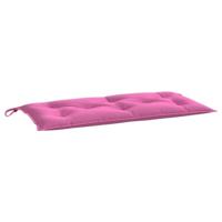 VidaXL Tuinbankkussen 110x50x7 cm stof roze - thumbnail
