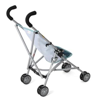 Mini-Poppenbuggy Roma - Stars Turquoise Mini-Poppenbuggy Roma - Stars Turquoise