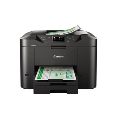 Multifunctionele printer - CANON - MAXIFY MB2750 - Inkjet - Kleur - Automatisch dubbelzijdig - WIFI - Zwart Multifunctionele printer - CANON - MAXIFY MB2750 - Inkjet - Kleur - Automatisch dubbelzijdig - WIFI - Zwart