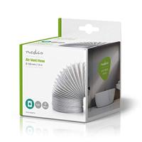 Nedis PVC Luchtafvoerslang | 100 mm | 1.5 m | Wit | 1 stuks - DRHO100BWT15 DRHO100BWT15 - thumbnail