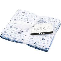 Creativ Company Patchwork stof blauw 45x55cm, 4st. - thumbnail