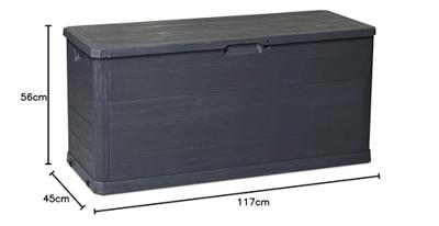 Opbergbak Toomax Antraciet Plastic 270 L