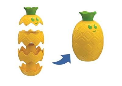 Clementoni baby stapel fruit, 12dlg.