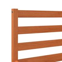 Bedframe zonder matras massief grenenhout wasbruin 120x190 cm - thumbnail