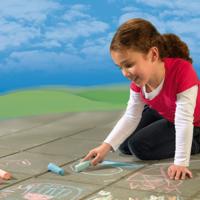 SES stoepkrijt, 6st. - thumbnail