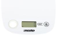 Mesko Home MS 3159w Wit Aanrecht Ovaal Elektronische keukenweegschaal - thumbnail