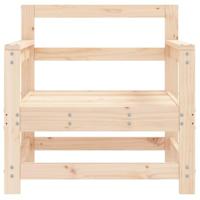 Tuinstoelen 2 st massief grenenhout - thumbnail