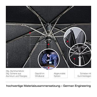 Knirps Folding Duomatic Paraplu T-200 Rood