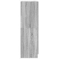 Keukenkast 38x41,5x131,5 cm bewerkt hout grijs sonoma eiken - thumbnail