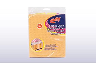 Multy Sponsdoekjes pak a 5 stuks 18x20cm