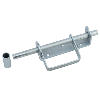 Waelbers Varkenshokgrendel o.m. m/busje, blauw verzinkt (GV) - 10 Stuk(s) - 1211EAN.05 Waelbers Varkenshokgrendel o.m. m/busje, blauw verzinkt (GV) - 10 Stuk(s) - 1211EAN.05