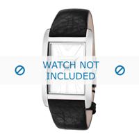 Horlogeband Armani AR2031 Leder Zwart 18mm - thumbnail