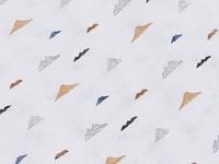 Jollein Doeken 2 st hydrofiel Polar 115x115 cm meerkleurig - thumbnail