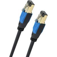 Oehlbach D1C19354 RJ45 Netwerkkabel, patchkabel CAT 8.1 3.00 m Zwart 1 stuk(s) - thumbnail