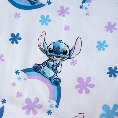 Lilo and Stitch Peuterdekbedovertrek Regenboog - 100 x 135 cm - Katoen