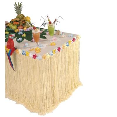 Tafelrok Decoratie Hawai met bloemen