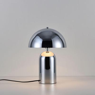 Tafellamp Asteri cromo s - E14-fitting - 25W - Mushroomlamp - Paddenstoel - Metaal - IP20 voor binnen