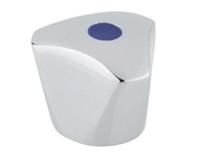 Kirchhoff Metalen handvat, chroom, markering blauw/rood/wit - 98614730 - thumbnail