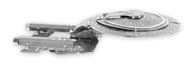 Metal Earth Star Trek USS Enterprise NCC-1701-D Metalen bouwpakket Metal Earth Star Trek USS Enterprise NCC-1701-D Metalen bouwpakket