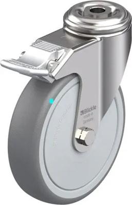 Blickle LKRXA-TPA 126KFD-FI (LKRXA-TPA 126KD-FI-FK) Zwenkwiel met rem Wieldiameter: 125 mm Draagvermogen (max.): 120 kg 1 stuk(s) Blickle LKRXA-TPA 126KFD-FI (LKRXA-TPA 126KD-FI-FK) Zwenkwiel met rem Wieldiameter: 125 mm Draagvermogen (max.): 120 kg 1 stuk(s)