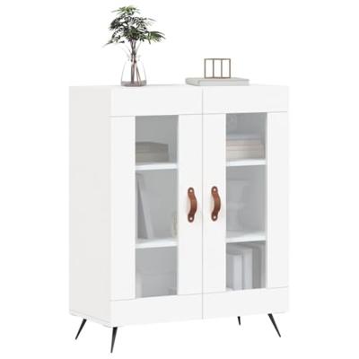 Dressoir 69,5x34x90 cm bewerkt hout wit