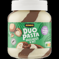 Jumbo Duo Pasta Hazelnoot & Wit 400 g - thumbnail