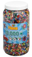 Hama strijkkralen in pot - mix (068), 13.000st. - thumbnail