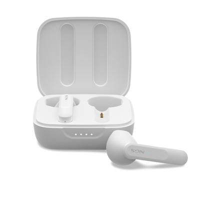 Hoofdtelefoon met microfoon NGS ARTICAMOVEWHITE Wit