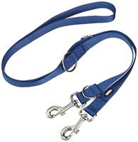 Nobby Classic Honden Training Leash, 200 cm/25 mm, Blauw - thumbnail