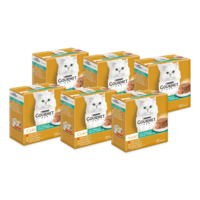 Gourmet Gold Hartig Torentje kattenvoer 1 verpakking (48 x 85 g) - thumbnail