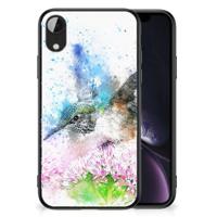 Kleurrijke Telefoonhoesje Apple iPhone XR Vogel - thumbnail