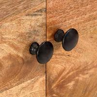 vidaXL Dressoir 116x35x75 cm massief mangohout - thumbnail