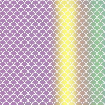 Cricut • premium vinyl mosaic permanent 30,5x122cm zeemeermin