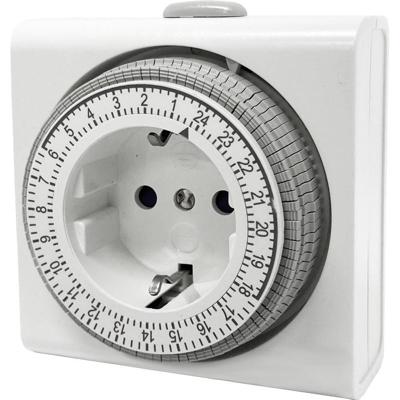 Enzo Chacon Tijdschakelklok dagprogramma 15min. vierkant blister 8363020