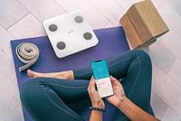 Digitale Personenweegschaal SPC Internet ATENEA FIT 3 Wit Gehard glas 180 kg 50 x 50 x 28 cm - thumbnail