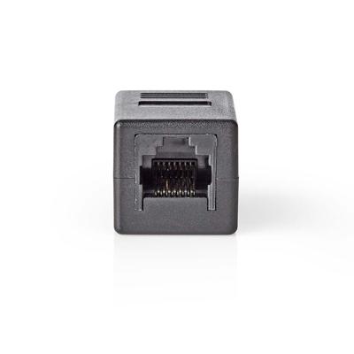 CAT6-Netwerkadapter | RJ45 (8P8C) female - RJ45 (8P8C) female | zwart