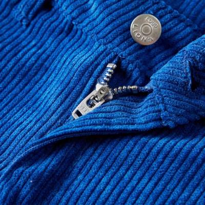 Kinderbroek 104 ribfluweel kobaltblauw - thumbnail