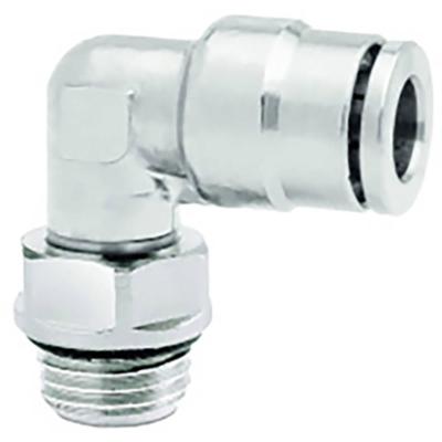 IMI NORGREN Draaibare haakse koppeling 102470618 Schroefdraad (buiten): 1/8 Buis-Ø: 6 mm 1 stuk(s)