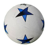 SportX voetbal rubber blue star 360-380gr - thumbnail