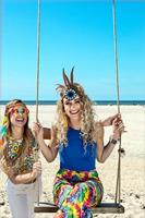 Legging glans zwart - thumbnail