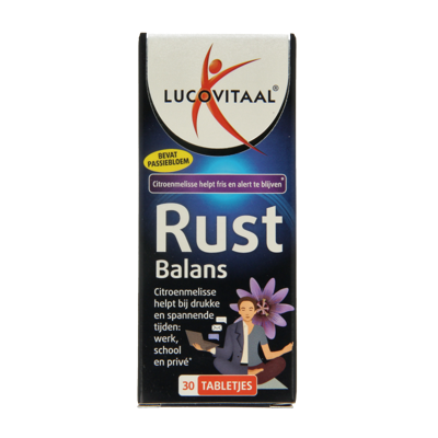 Lucovitaal Rust balans 30 Tabletten Lucovitaal Rust balans 30 Tabletten