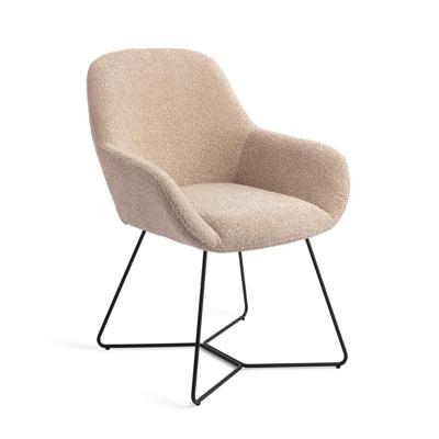 Jesper Home Kushi eetkamerstoel Flax Relax beehive black